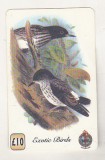 bnk card Cartele telefonice - Marea Britanie UT Universal Telecommunications - fauna - pasari