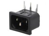 Conector Alimentare AC IEC 60320 10A 250V