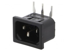 Conector Alimentare AC IEC 60320 10A 250V foto