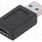 Cablu USB A mufa, USB C soclu, USB 3.0, lungime {{Lungime cablu}}, {{Culoare izola&amp;#355;ie}}, Goobay - 45400