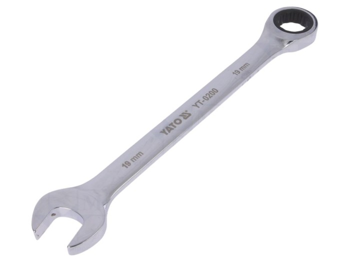 Cheie combinată 19mm oțel crom-vanadium