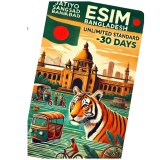 eSIM Bangladesh, Unlimited Standard, 30 Days