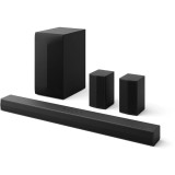 Soundbar LG S60TR, 5.1 , 440W, Kit Wireless Surround inclus, Subwoofer Wireless, HDMI, USB, Negru
