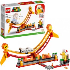 LEGO SUPER MARIO SET DE EXTINDERE PLIMBARE PE VALUL DE LAVA 71416