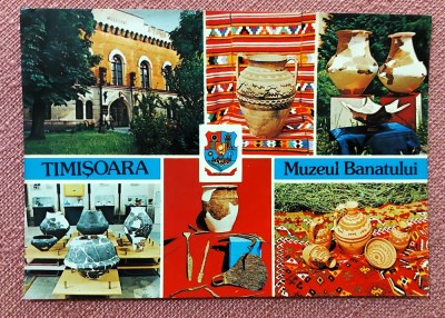 Timisoara. Muzeul Banatului - Necirculata, contine o insemnare pe revers foto
