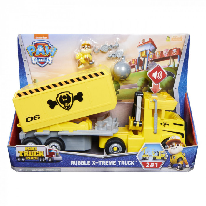 PATRULA CATELUSILOR MEGA VEHICUL RUBBLE SuperHeroes ToysZone