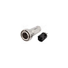 Conector circular, tata, 3 pini, BULGIN - PXM7010/03P/ST/1315/SN