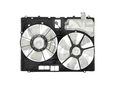 GMV radiator electroventilator Lexus RX, 2004-2009, RX300, motor 3.0 V6, RX330, motor 3.3 V6, benzina, 320/ 320 mm cu vas expansiune, foto