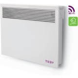 Convector de perete TESY LivEco Cloud, 1500W, control prin internet, aplicatie myTesy, functie AIRSAFE, CN 051 150 EI CLOUD AS W