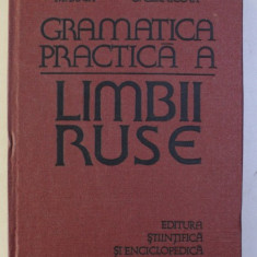 GRAMATICA PRACTICA A LIMBII RUSE de M. BUCA , G, CERNICOVA , Bucuresti 1980 *PREZINTA HALOURI DE APA