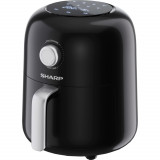 Friteuza cu aer cald Sharp AF-GS404AEB, 1300 W, 4 l, 8 programe, Negru