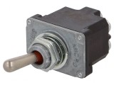 Comutator basculant DPST ON-OFF 6A/230VAC 20A/28VDC