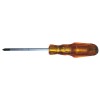 Surubelnita Cruce Standard 6mm x 250mm, Maner Ergonomic Portocaliu, Crom Vanadiu