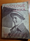 Sociologie romaneasca aprilie-iunie 1939-harta romania mare,portul popular