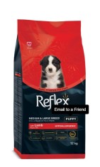 Hrana uscata pentru caini junior cu miel si orez Hypoallergenic Reflex Plus 12 KG