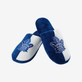Toronto Maple Leafs papuci de bărbați Logo Staycation Slipper - M = 42-43 EU