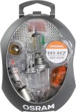 Set Becuri Auto Rezerva OSRAM, 12V, H7, P21W, P21/5W, PY21W, R5W, W5W + Sigurante