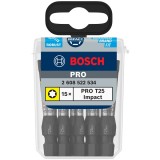 Bosch PRO Impact - Set capete de insurubare profil TX25 15 bucati