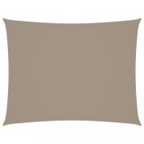 Cumpara ieftin Parasolar gri taupe 5x7 m tesatura oxford dreptunghiular