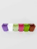 Ghiveci Dantelat Sterk, 14.5x14.5x16 cm, Plastic, Standard/Gradina, Ghiveci Standard/Decorativ