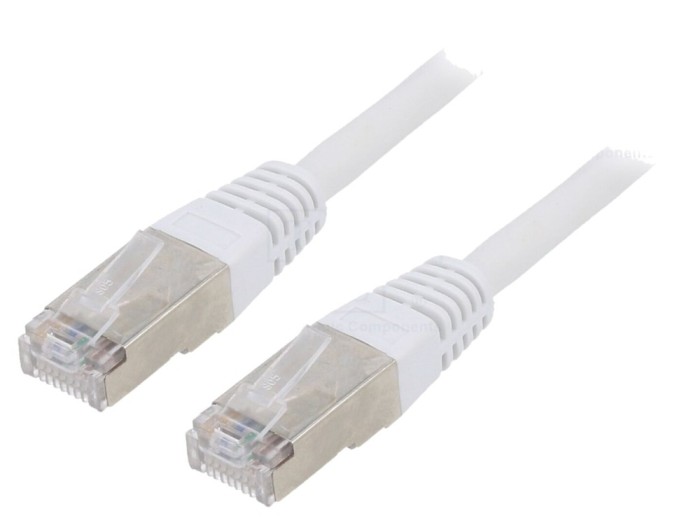 Cablu Patch Cord FTP Cat6 15m Gri Aurit