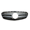 Grila Radiator Mercedes Clasa E W212 (2013-2016) Gri/Argintiu, Fara Emblema, Ornamente Argintii, Rapid, 2128850822