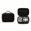 Geantă de transport rigidă pentru DJI NEO Fly More Combo &ndash; husă compactă cu compartimente, neagră