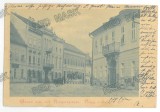 5734 - SIBIU, Market, cart, Litho, Romania - old postcard - used - 1899