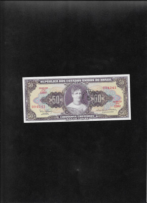 Brazilia 5 centavos pe 50 cruzeiros 1966(67) seria094241 unc foto