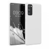 Husa Kwmobile pentru Samsung Galaxy S20 FE, Silicon, Alb, 53604.48, Carcasa