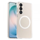 Husa MagSafe pentru Samsung Galaxy S26 Plus S947, Blueo, Crystal+ Anti-Drop, Transparenta