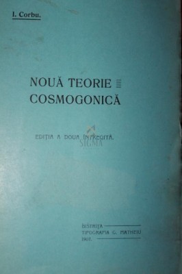 NOUA TEORIE COSMOGONICA foto
