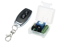 Releu cu telecomanda radio wireless 433 Mhz automatizari porti garaj bariera imobilizator 12V