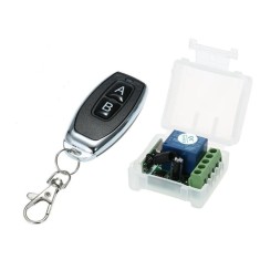 Releu cu telecomanda radio wireless 433 Mhz automatizari porti garaj bariera imobilizator 12V