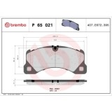 Placute frana Audi E-Tron Gt Sedan (F83) 07.20-; Porsche Cayenne (92a) 05.10-, Cayenne (9ya) 05.17-, Cayenne Coupe (9yb) 01.19-, Macan (95b) 02.14-,