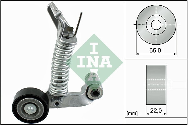INA 534 0574 10 Intinzator curea, curea distributie