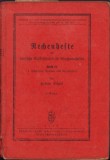 729SPN Rechenhefte f&uuml;r deutsche Volksschulen in Grossrum&auml;nien von Helene Schiel, Heft IV, ediția I, 1937, Sibiu, manual școlar