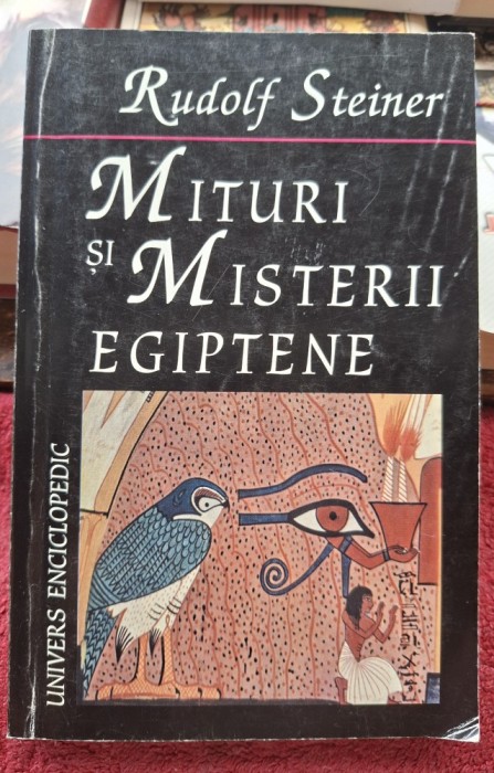 Mituri si mistere egiptene - Rudolf Steiner