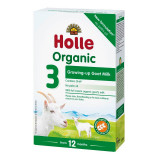 Formulă&nbsp;de lapte praf de&nbsp;capră&nbsp;Organic 3, 10 luni, 400 gr, Holle Baby Food&nbsp;