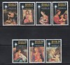 Grenada Grenadine 1977 - Crăciun - Picturi de Van Dyck, Correggio, Raphael, s.a., Serie + Colita, 4 Poze, MNH, Nestampilat