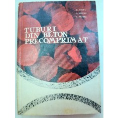 TUBURI DIN BETON PRECOMPRIMAT,BUCURESTI 1966-RICHARD UNT