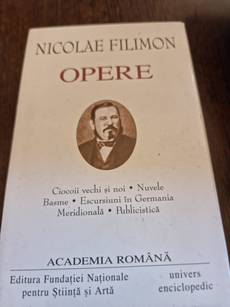 Opere - Nicolae Filimon