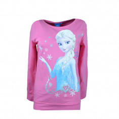 Bluza cu maneca lunga pentru fete Disney Frozen DISF-GT52556-128, Roz foto