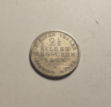 2 si 1/2 Silber Groschen 1863 A, Europa