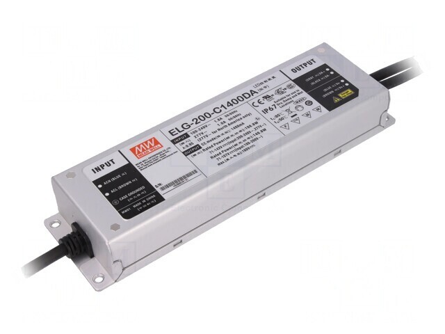 Alimentator LED 200W DALI 71-142V