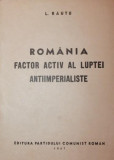 ROMANIA FACTOR ACTIV AL LUPTEI ANTIIMPERIALISTE