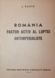 ROMANIA FACTOR ACTIV AL LUPTEI ANTIIMPERIALISTE