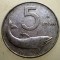 F.057 ITALIA 5 LIRE 1956 RARA
