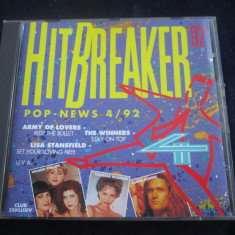 various - Hitbreaker. Pop News 4/92 _ cd,compilatie _ SR International(1992,EU)