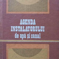 AGENDA INSTALATORULUI DE APA SI CANAL-AUREL SIMONETI